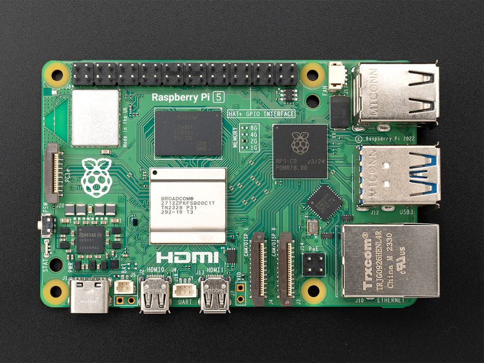 Raspberry Pi 5 Computer 2GB Top