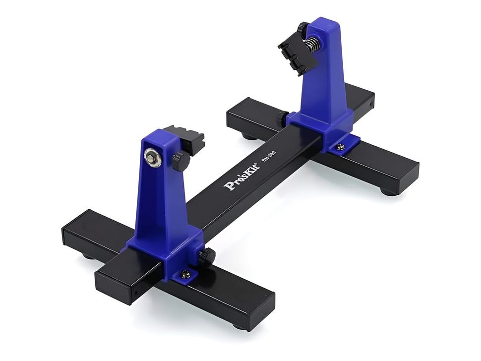 SN390 Adjustable PCB Soldering Clamp Holder Side