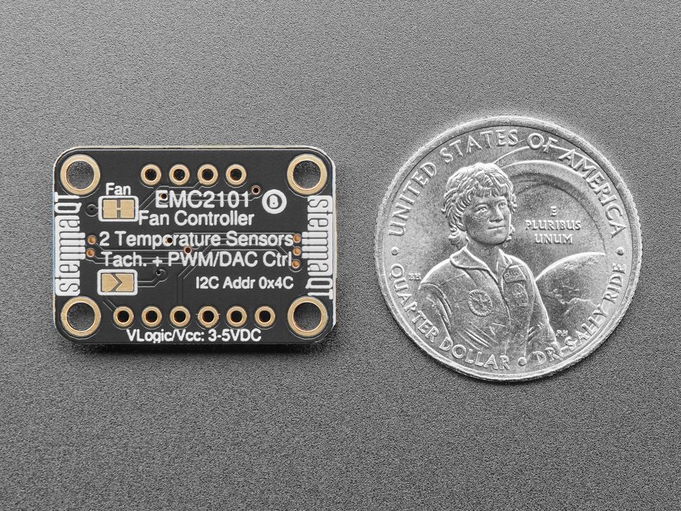 Image for Adafruit EMC2101 I2C Fan Controller Temp Sensor - STEMMA QT/Qwiic