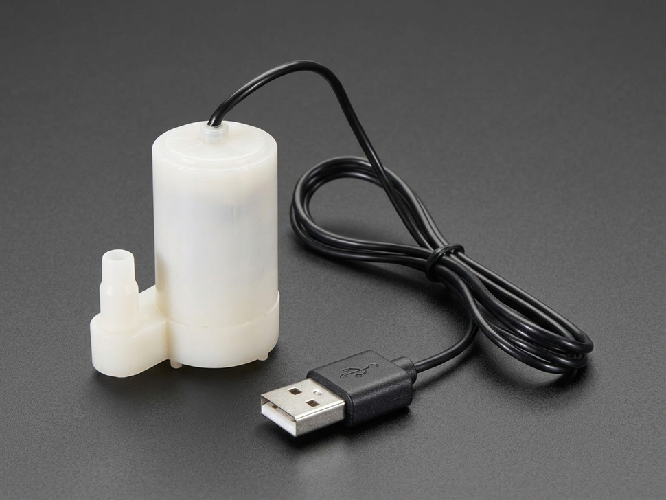 Mini Vertical Submersible Pump - 3V to 5V DC - USB